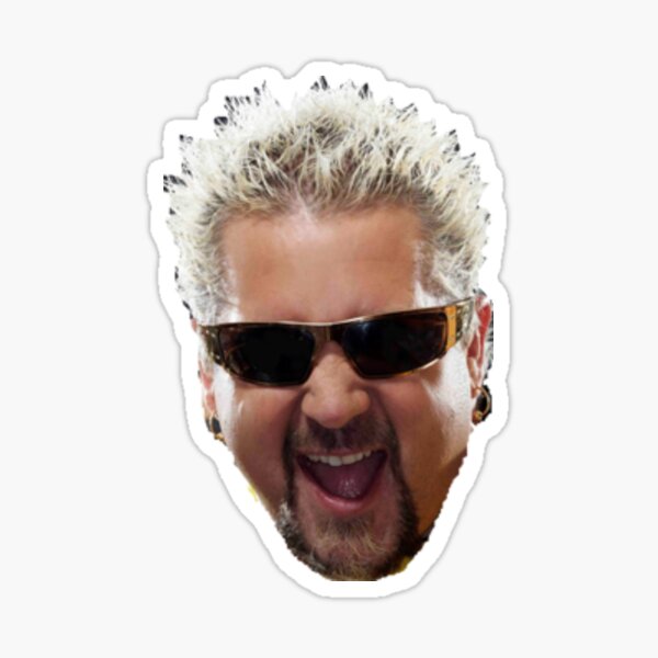 "guy fieri" Sticker by JACKoconnorTV Redbubble