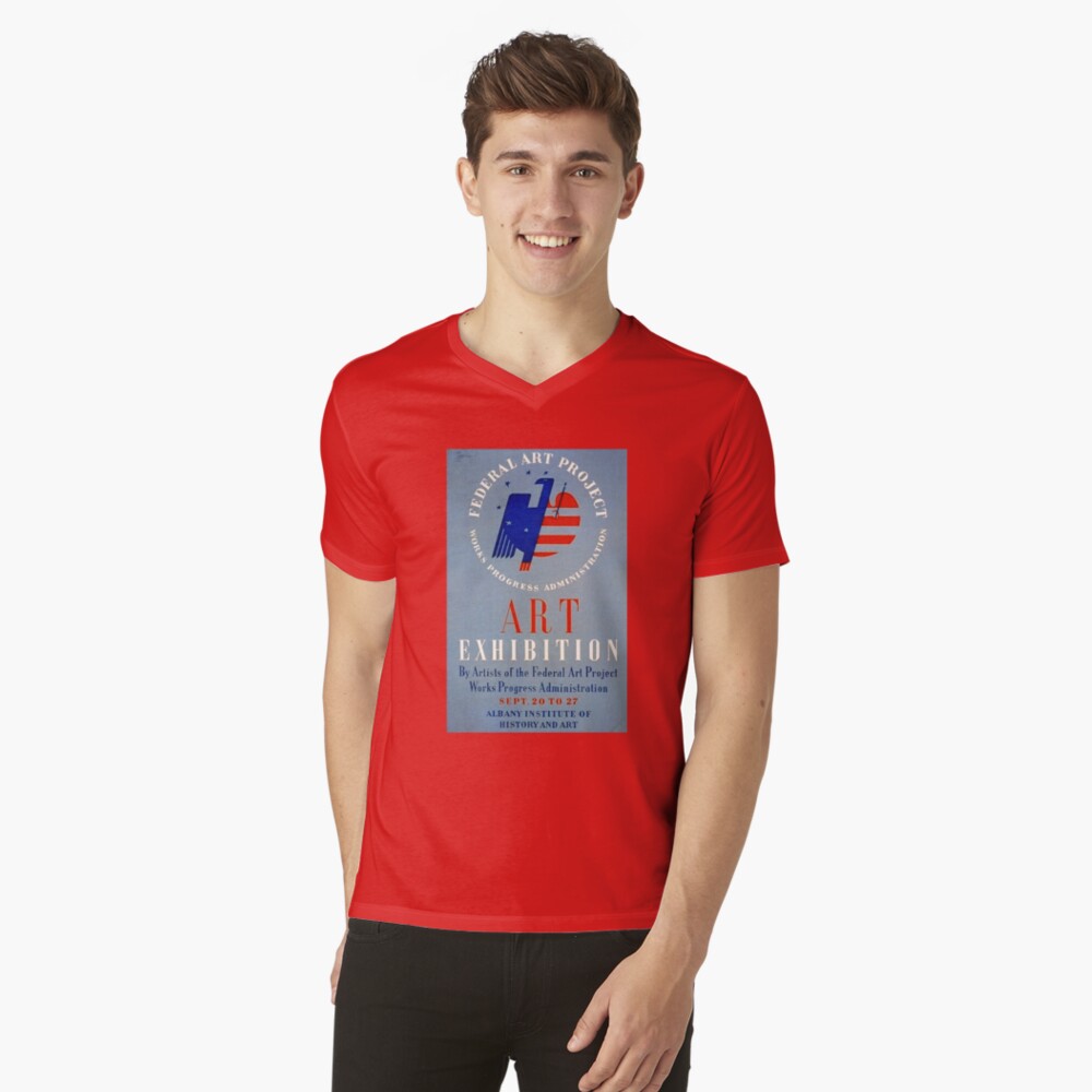 Item preview, V-Neck T-Shirt designed and sold by ExpressingSelf.