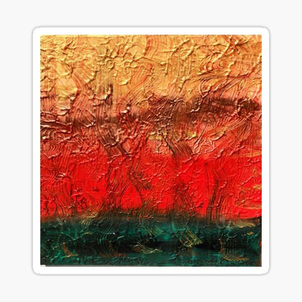 Sunset At Sea Sticker