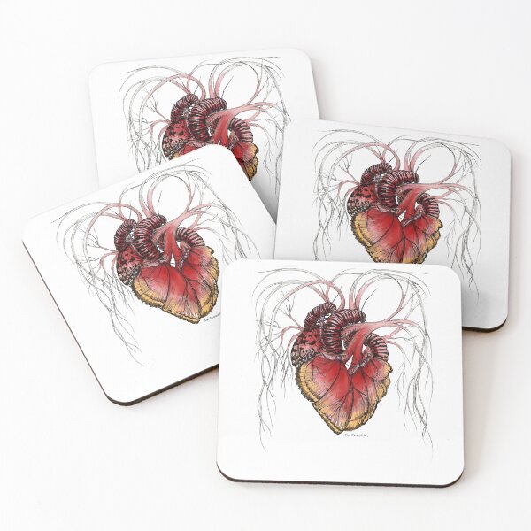 Item preview, Butterfly Heart Red designed and sold by katpowell.