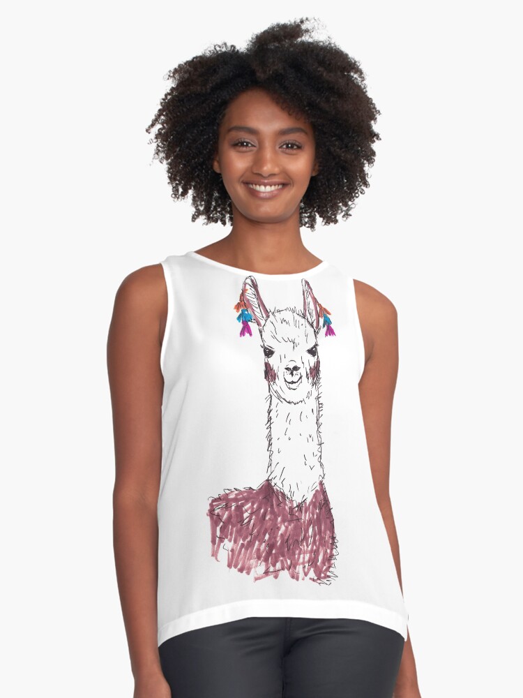 Item preview, Sleeveless Top designed and sold by lauramaxwell.