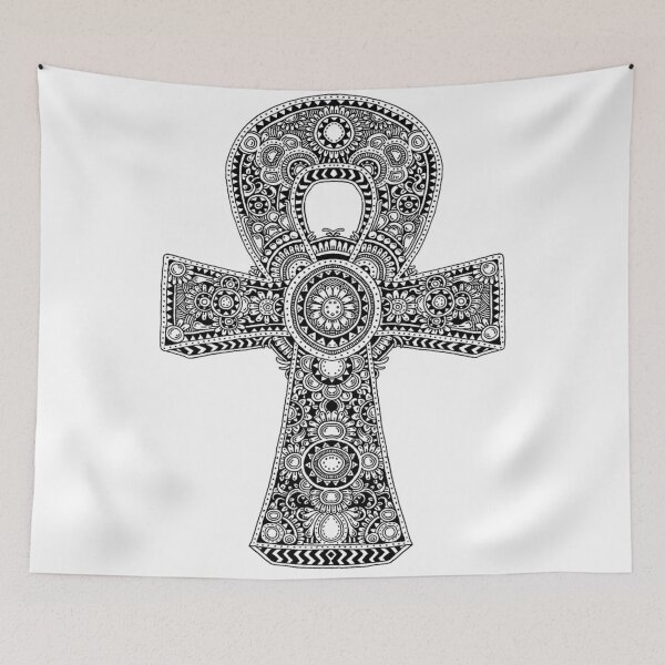 Item preview, Intricate Ankh designed and sold by jdimmettart.