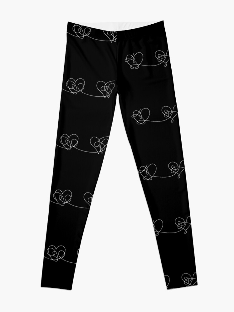 Discover Love yourself answer hearts (white) | Leggings