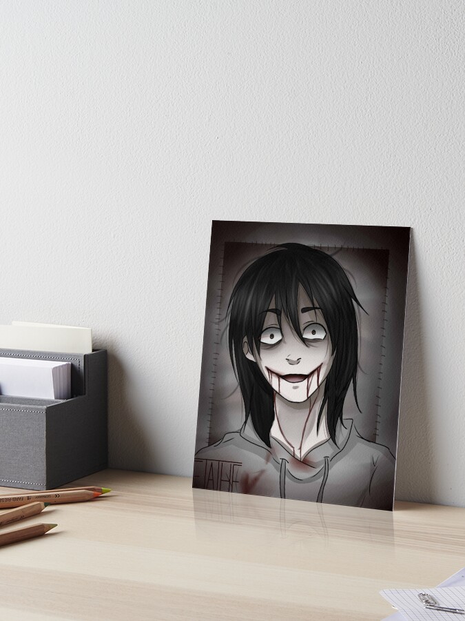 Jeff The Killer - Creepypasta Stylized Photographic Print for Sale by  Xiketico