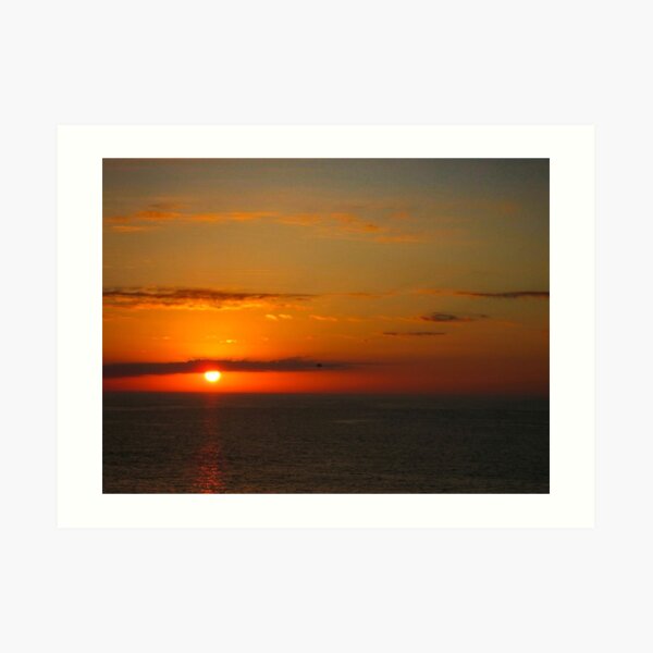 Florida Sunset Art Print