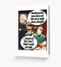 Father Ted Greeting Card