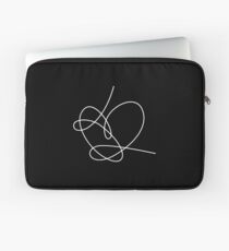 BTS Antwort Herzliebe dich selbst (weiß) Laptoptasche