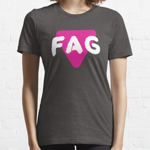 Fag [pink triangle] Essential T-Shirt