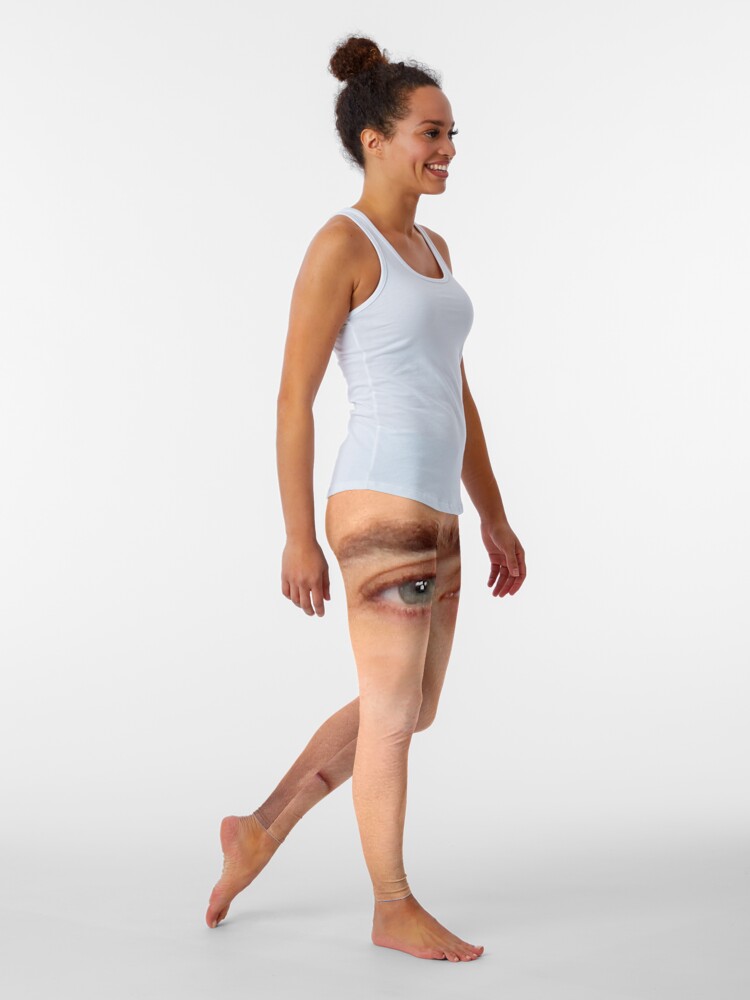 Alternate view of Nicolas Cage's Head Leggings