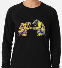 Martial Arts - Way of Life #1 - tiger vs gorilla - Jiu jitsu, bjj, judo Lightweight Sweatshirt