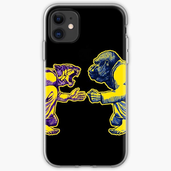 Martial Arts - Way of Life #1 - tiger vs gorilla - Jiu jitsu, bjj, judo iPhone Soft Case