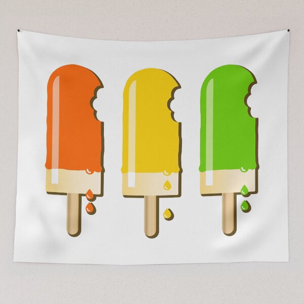 Item preview, Ice lollipop Ice cream Summer designed and sold by Helen-Storm.