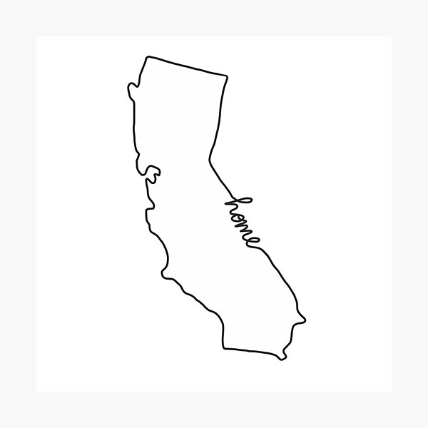 California Photographic Print