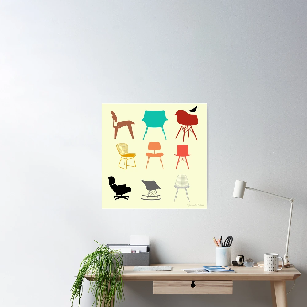 Charles Eames Poster 1967 Mid-Century Modern Wall Art -  Portugal