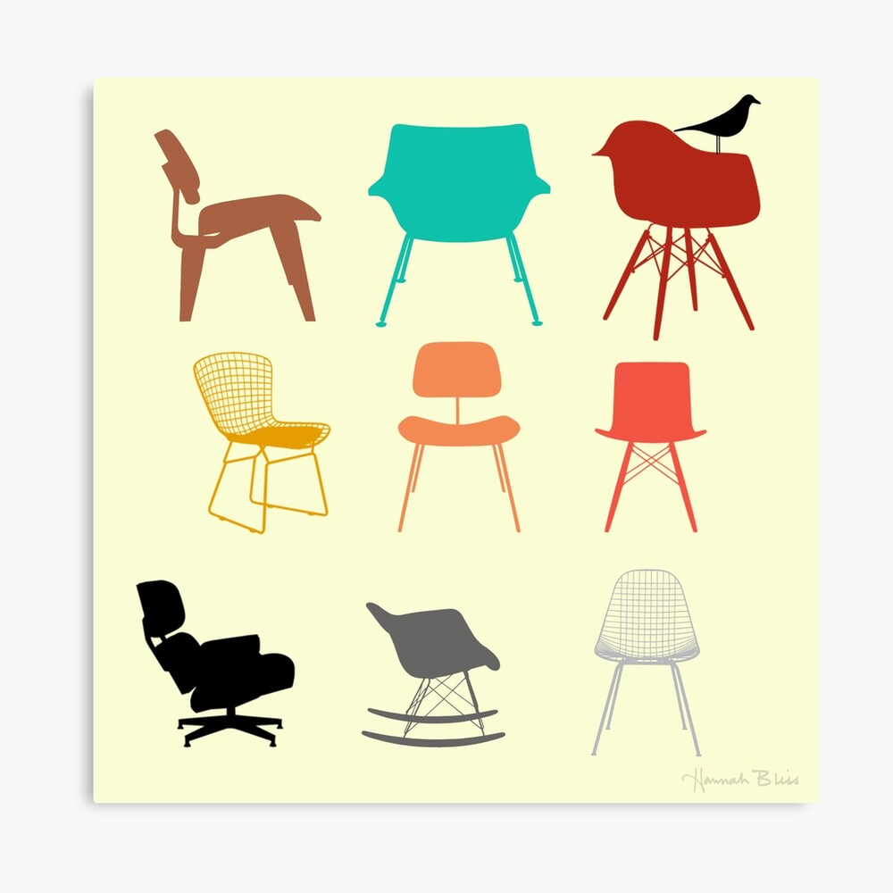 Charles Eames Poster 1967 Mid-Century Modern Wall Art -  Portugal