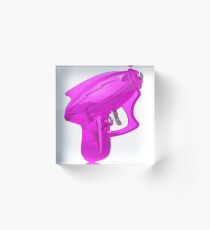 Squirt Gun Acrylic Block