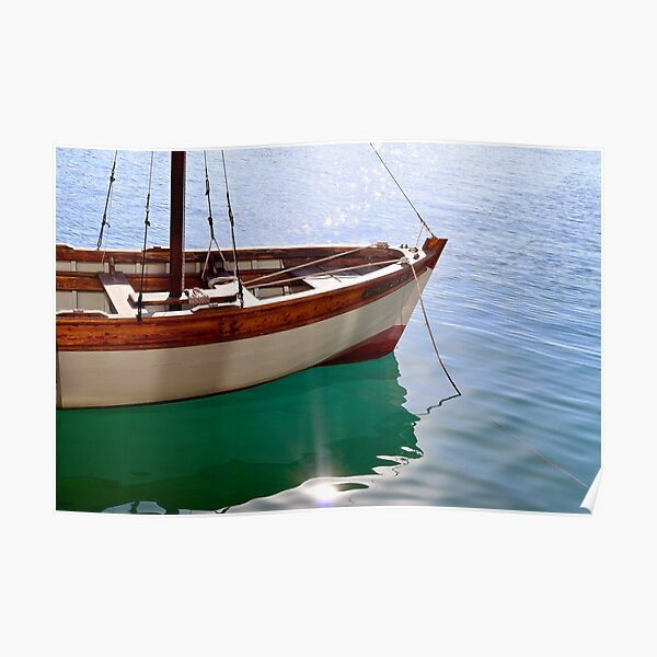 Fishing Boat / Crete, Greece Poster