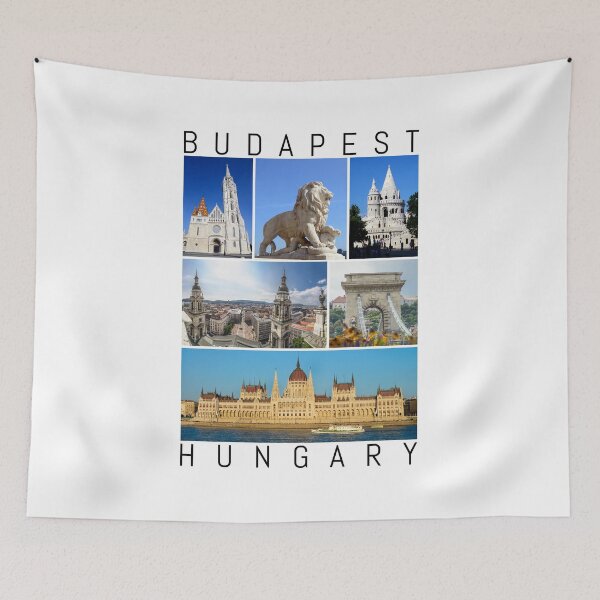 Item preview, Budapest Hungary famous sights gallery Souvenir designed and sold by peter2art.