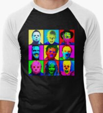 Horror Pop Men's Baseball ¾ T-Shirt