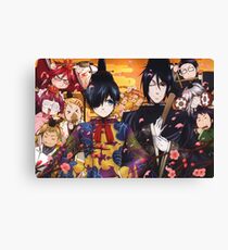 Black Butler Canvas Print