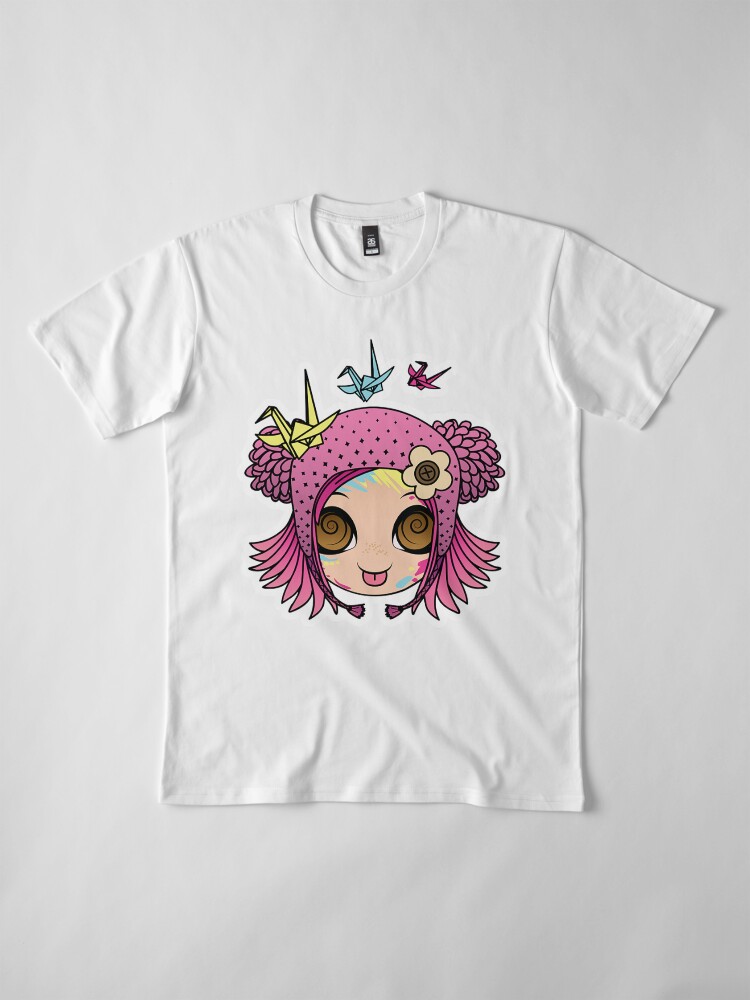 Alternate view of Cherry - Crafty Girl! Premium T-Shirt
