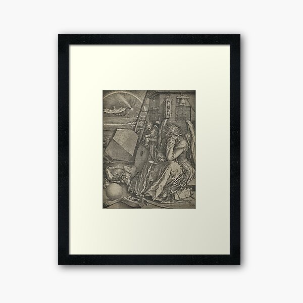 Albrecht Dürer, Melencolia I, 1514 Framed Art Print