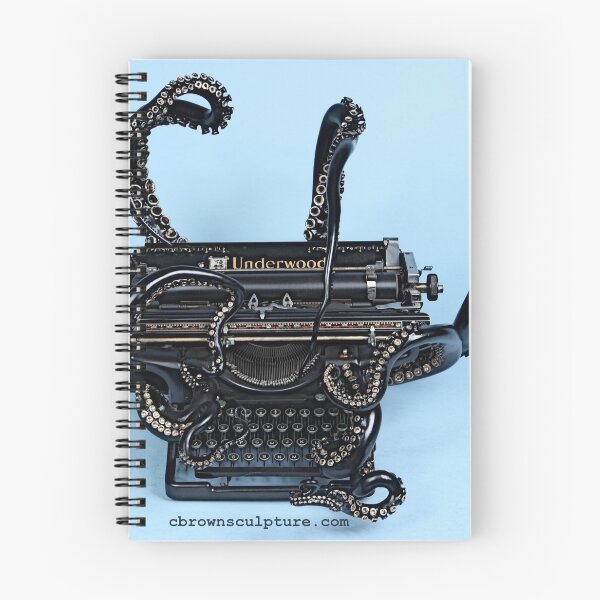Item preview, Full Color Vintage Style Octopus Typewriter designed and sold by octotypewriter.