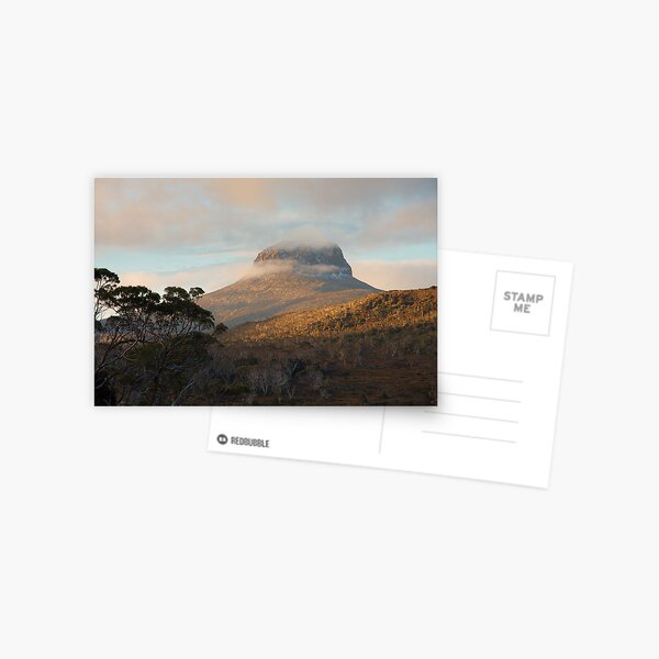 Barn Bluff, from Lake Windermere, Overland Track, Tasmania Postcard