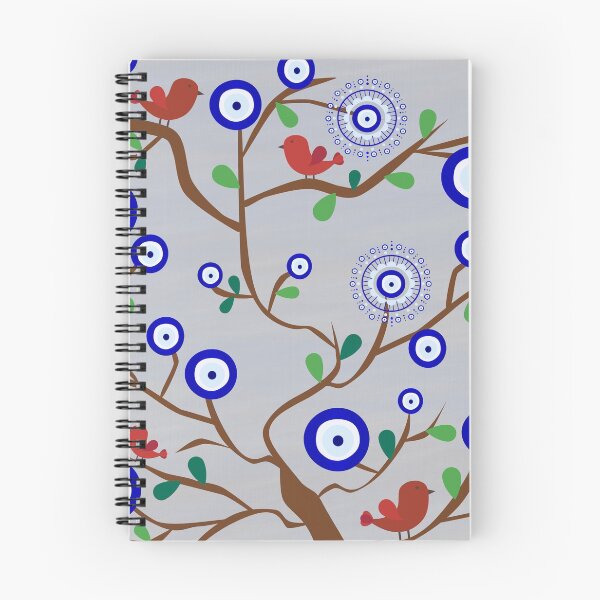 Item preview, Lucky Evil Eye Bird Tree designed and sold by umeimages.
