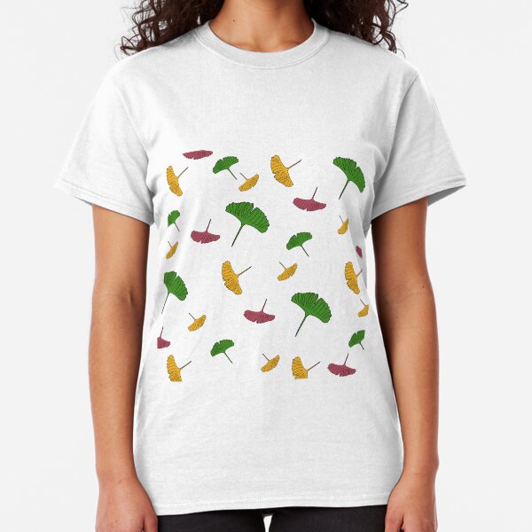 Ginkgo pattern, ginkgo biloba, australian leaf, leaves, nature, gingko Classic T-Shirt