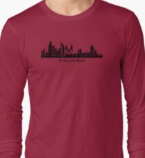 Ho Chi Minh skyline Art Long Sleeve T-Shirt