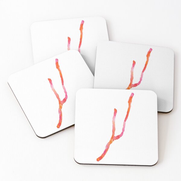 Item preview, Watercolor Keuka Lake - Orange and pink designed and sold by Courtney Matulewicz.