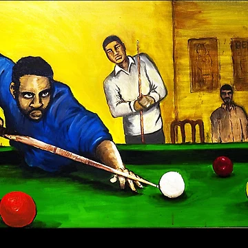 Artwork thumbnail, Pool Game by RimTheArtist