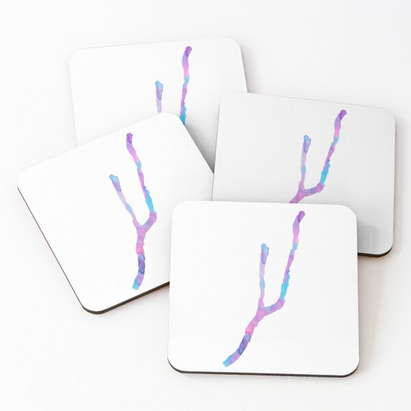 Item preview, Watercolor Keuka Lake - Pink and blue designed and sold by Courtney Matulewicz.