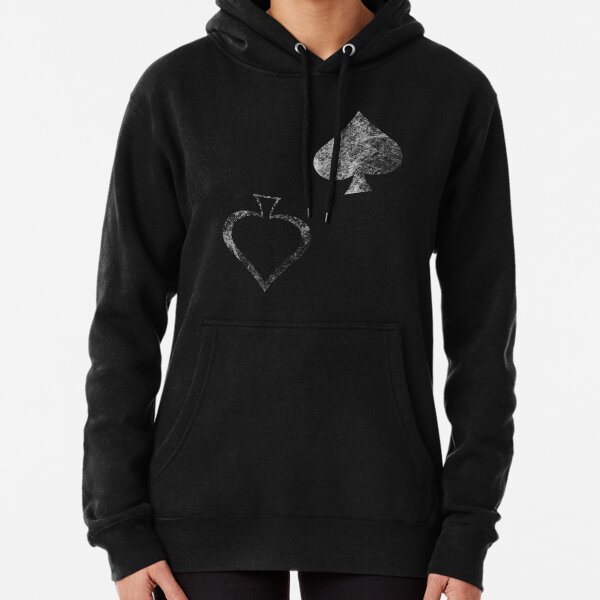 Caydes Spades Faded Pullover Hoodie