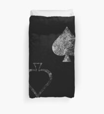 Caydes Spades Faded Duvet Cover