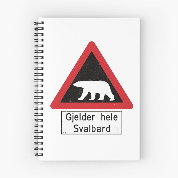 Item preview, Svalbard Polar Bear Sign - Gjelder hele Svalbard designed and sold by IncognitoMode.