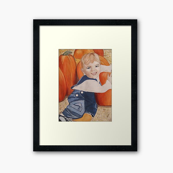 "Punkins!" Framed Art Print