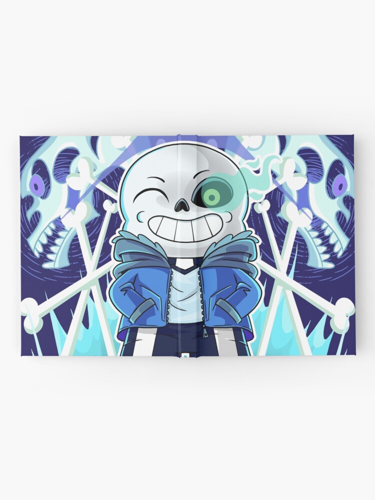 Undertale Sans Pixel Art Hardcover Journal for Sale by Pixel