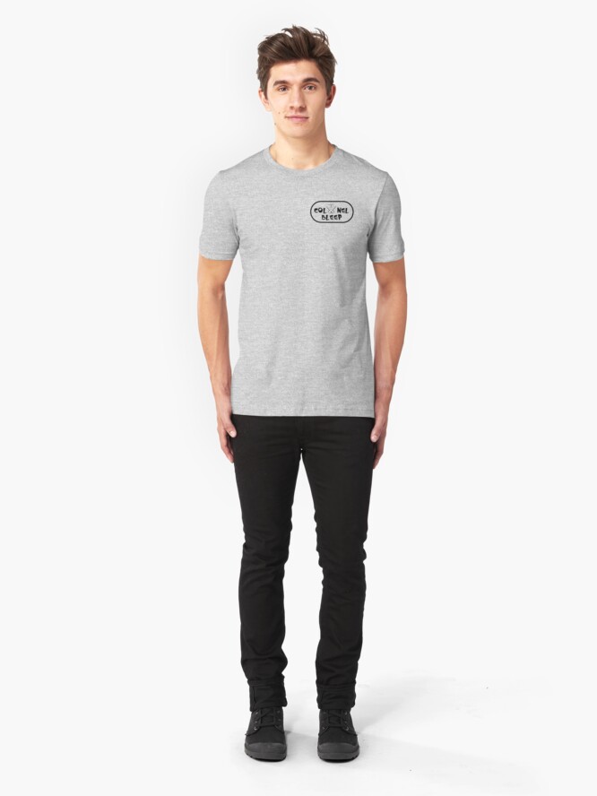 Alternate view of Colonel Bleep Logo Varriants Slim Fit T-Shirt