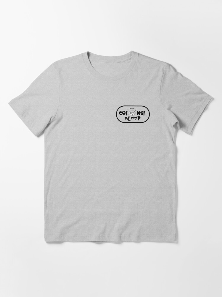 Alternate view of Colonel Bleep Logo Varriants Essential T-Shirt