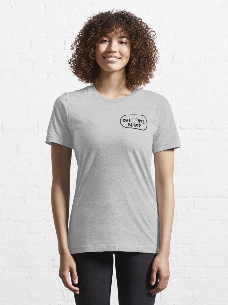 Alternate view of Colonel Bleep Logo Varriants Essential T-Shirt