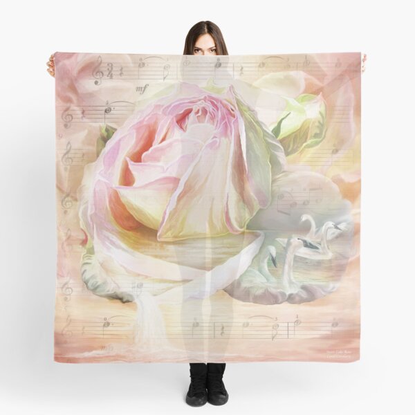 Swan Lake Rose Scarf