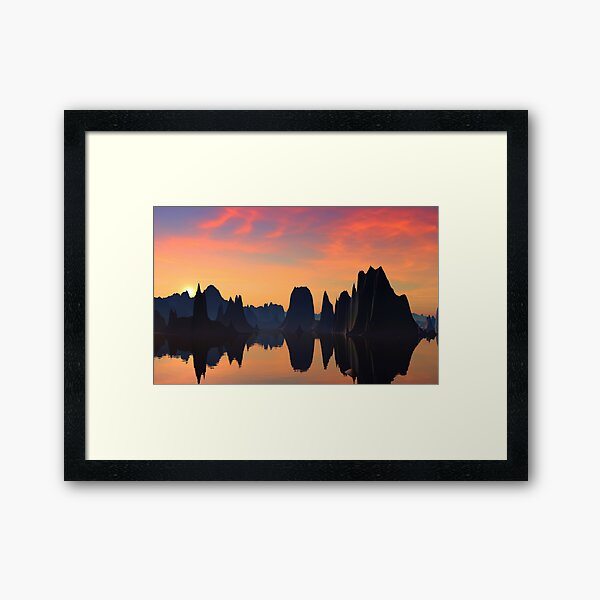Vista previa del artículo con la obra «Monos Lake Hoodoo's», diseñado y vendido por AlienVisitor.