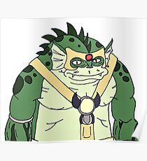 Thundercats: Slithe "Digitalized Art" Poster