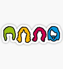 cheveux Sticker