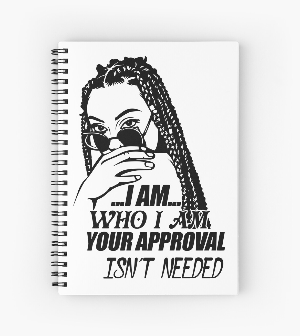 Braids Hairstyle Black Woman Life Quotes Diva Queen Spiral