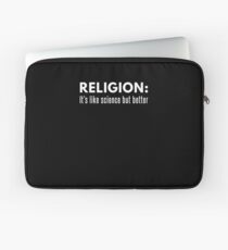 Religion Like Science But Better Bible Christian Laptop Sleeve