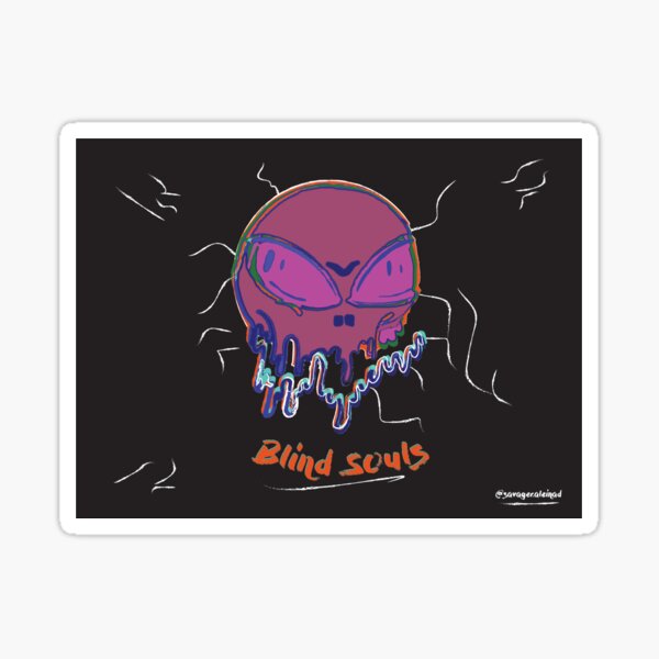 Blind Souls Sticker