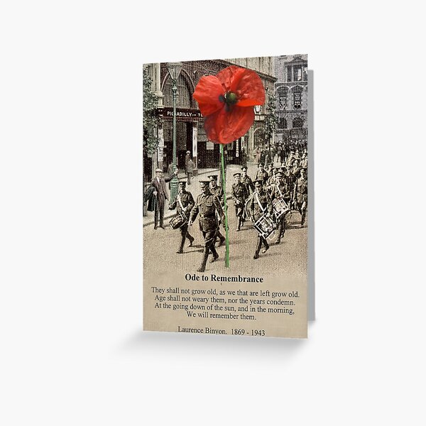 Ode Greeting Card